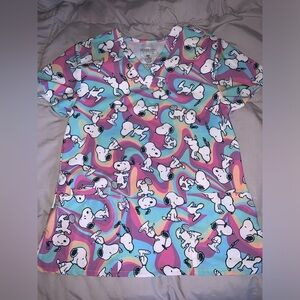 Snoopy Scrub top